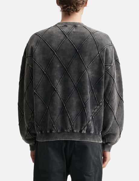 Hand Dye Diamond Twist Sweat view 13
