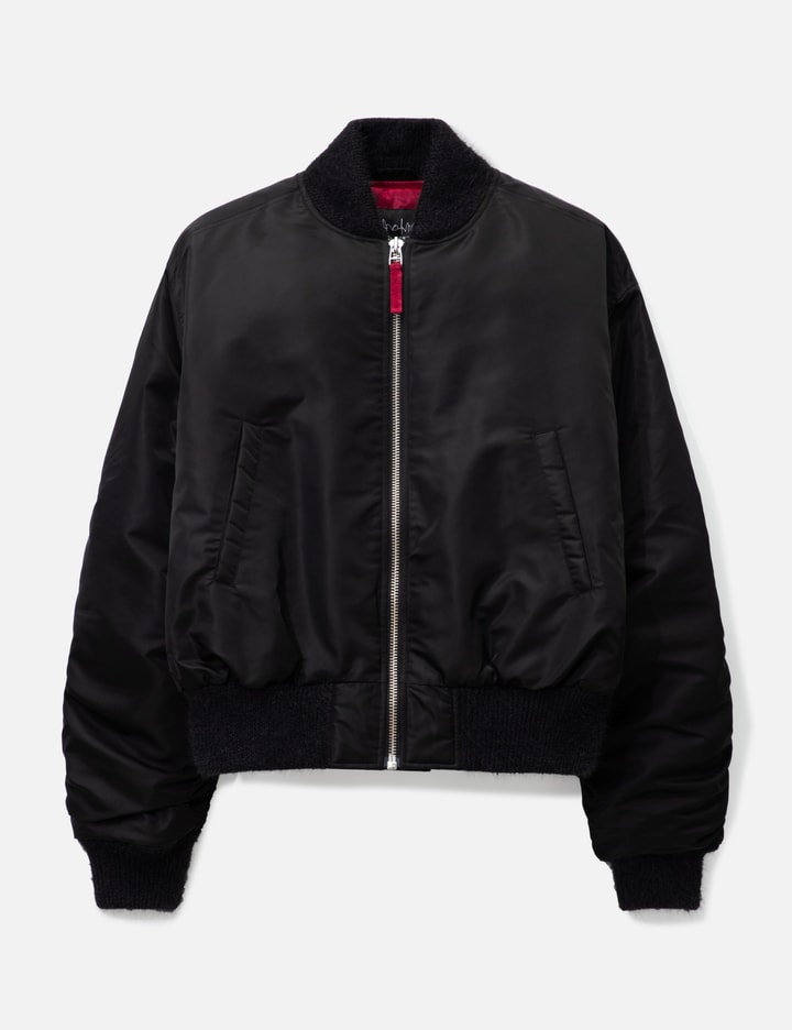 Bomber Jacket with Removable Logo Placeholder Image