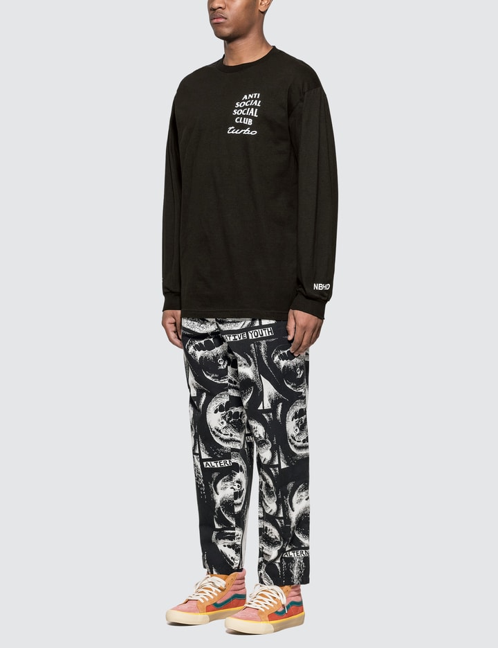 Anti Social Social Club x Neighborhood 911 Long Sleeve T-Shirt Placeholder Image