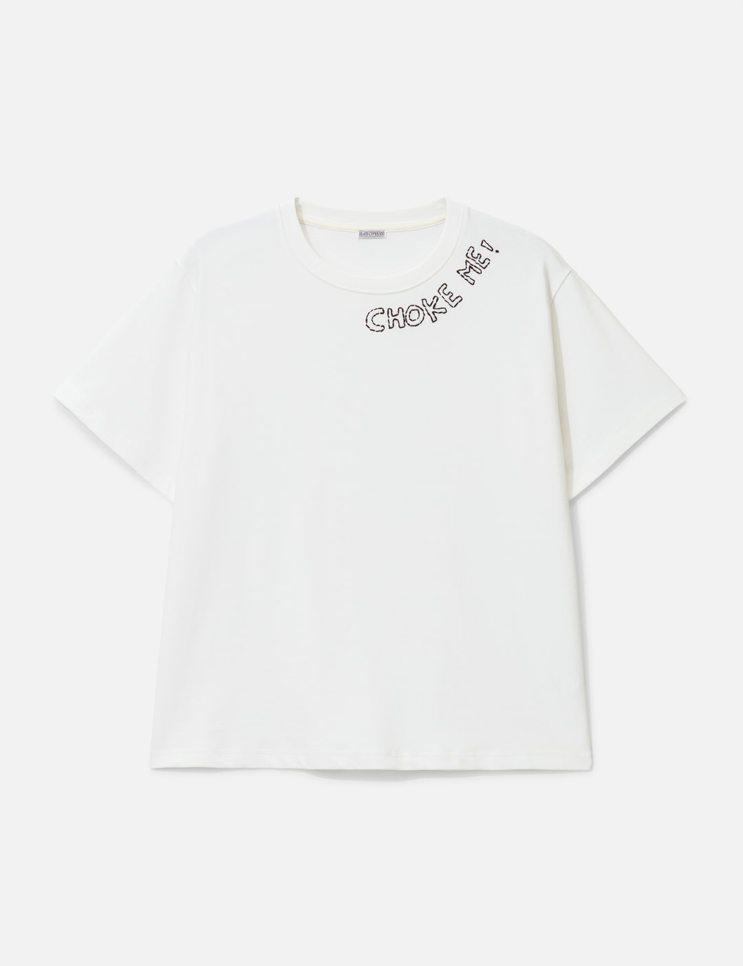 White Choke Me T-Shirt view 8