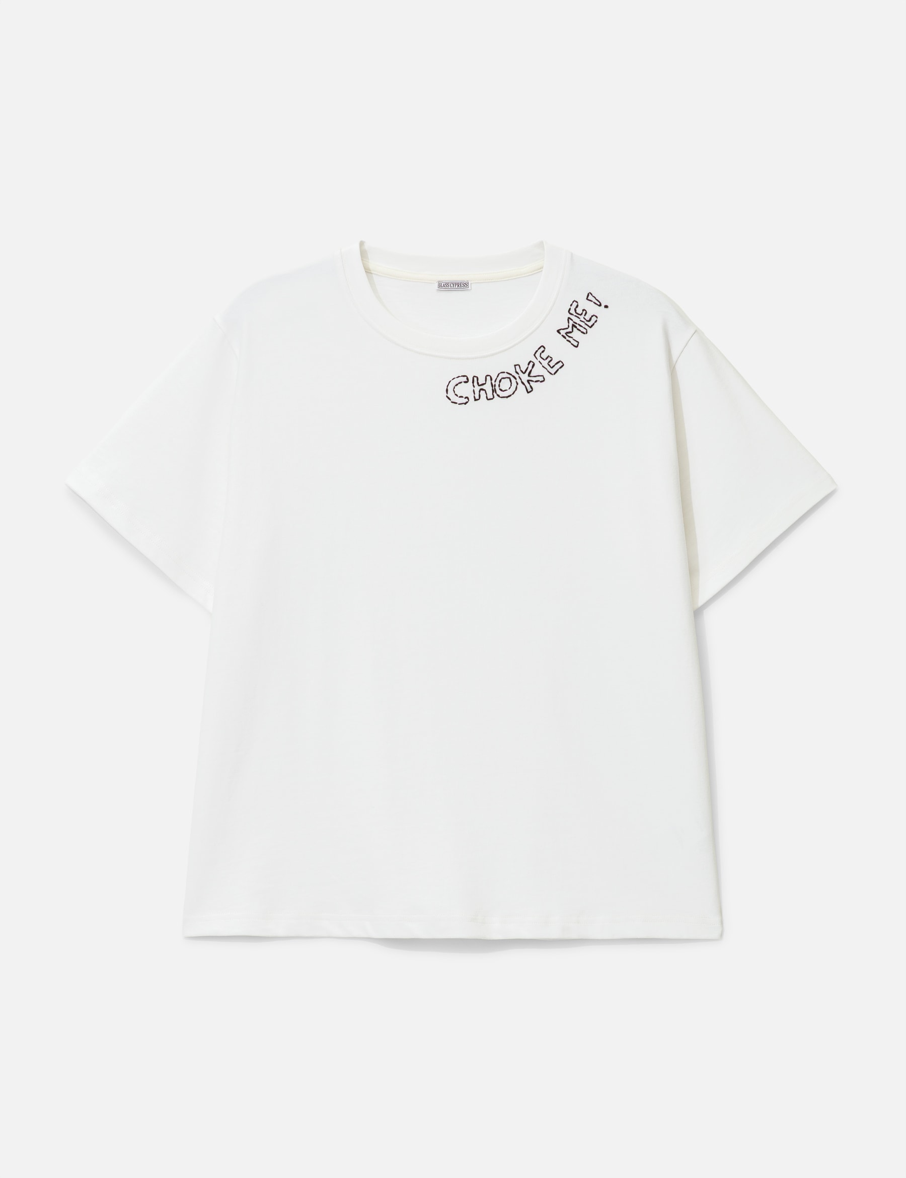 White Choke Me T-Shirt view 19