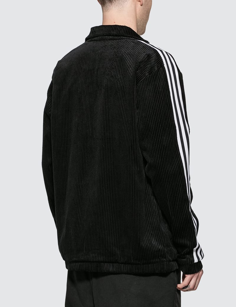 adidas corduroy track top