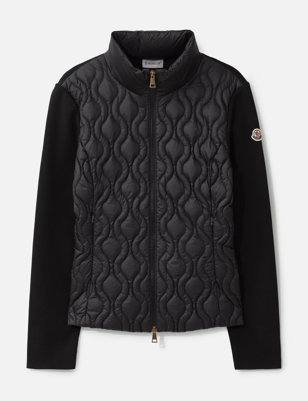 Cotton Padded Zip-Up Cardigan view 7