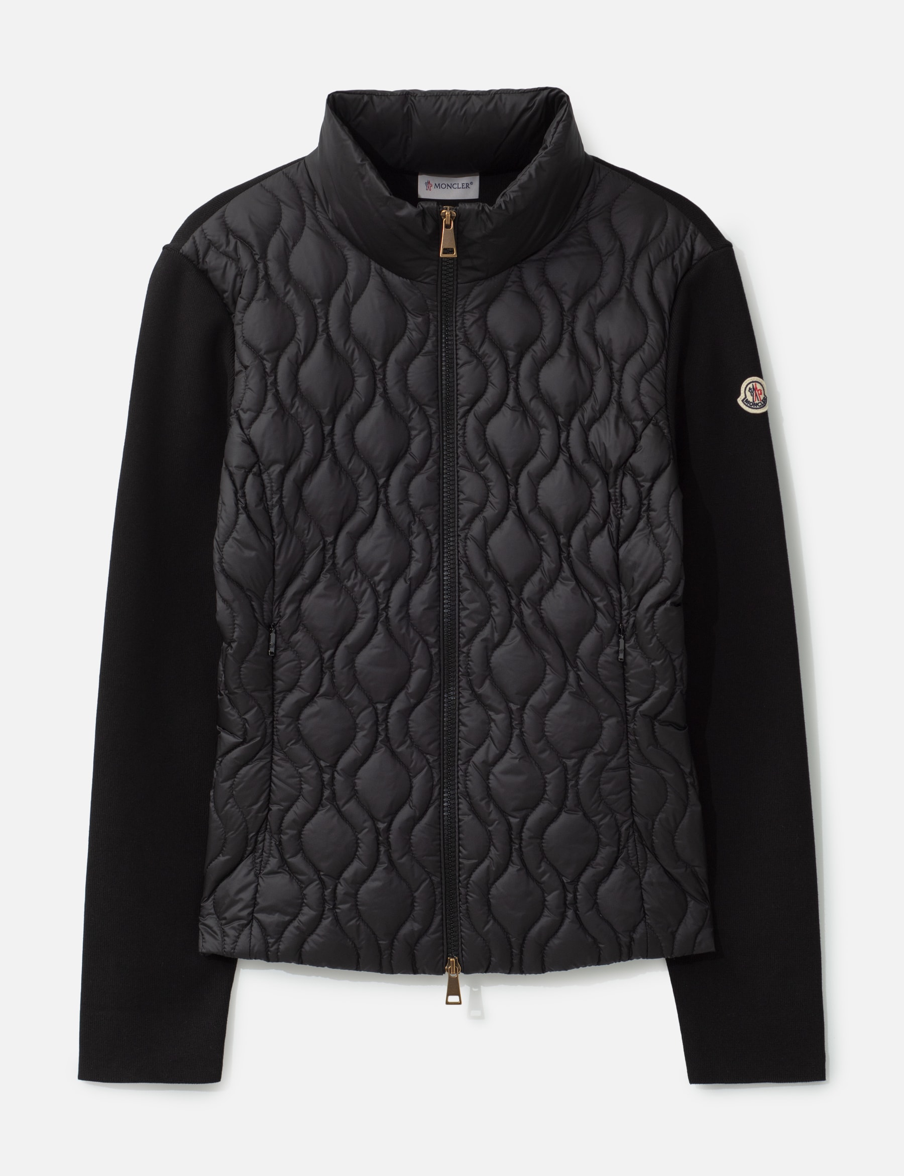 Cotton Padded Zip-Up Cardigan view 16
