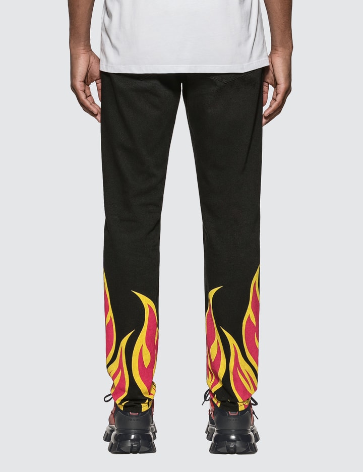 Flame Printed Jeans Placeholder Image