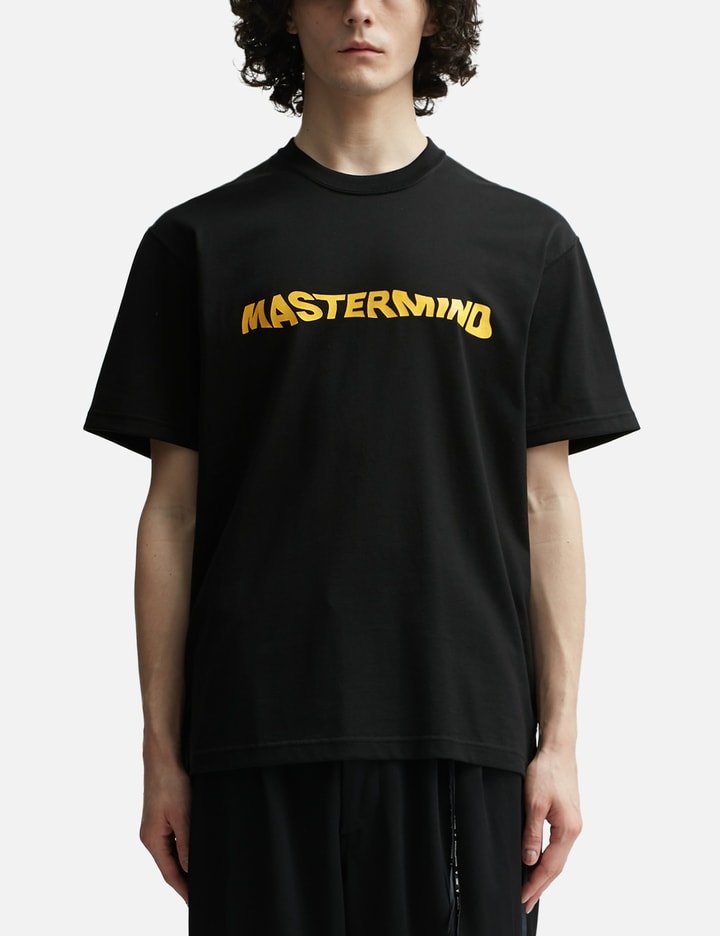Shop Mastermind Japan Bubble Skull T-shirt In Black