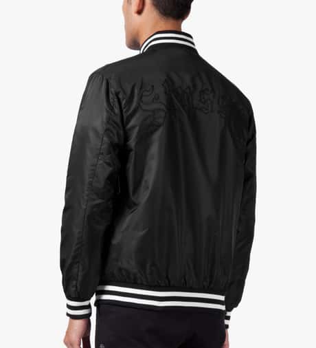 Stüssy - Black Satin Stadium Jacket | HBX - Globally Curated 