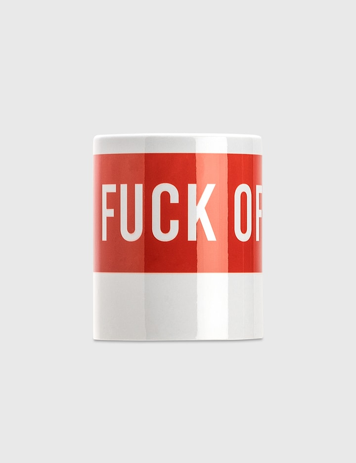 "Fuck Off" マグ - ホワイト/レッド Placeholder Image
