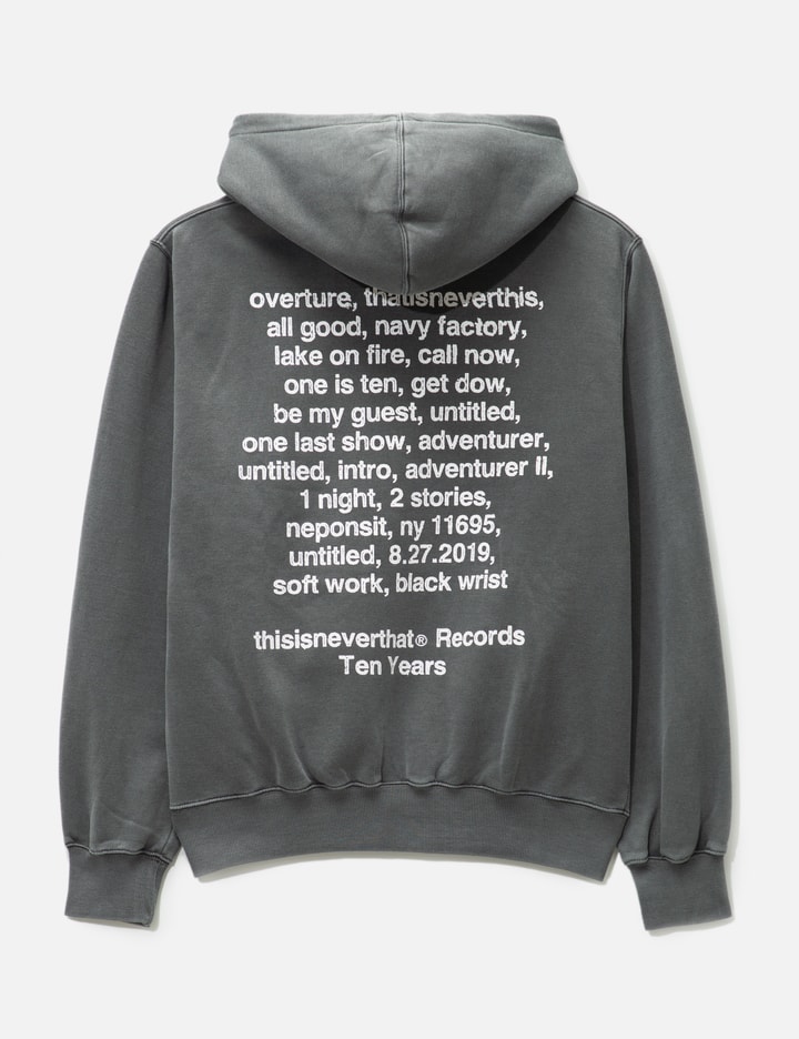 Ten Years Records Hoodie Placeholder Image