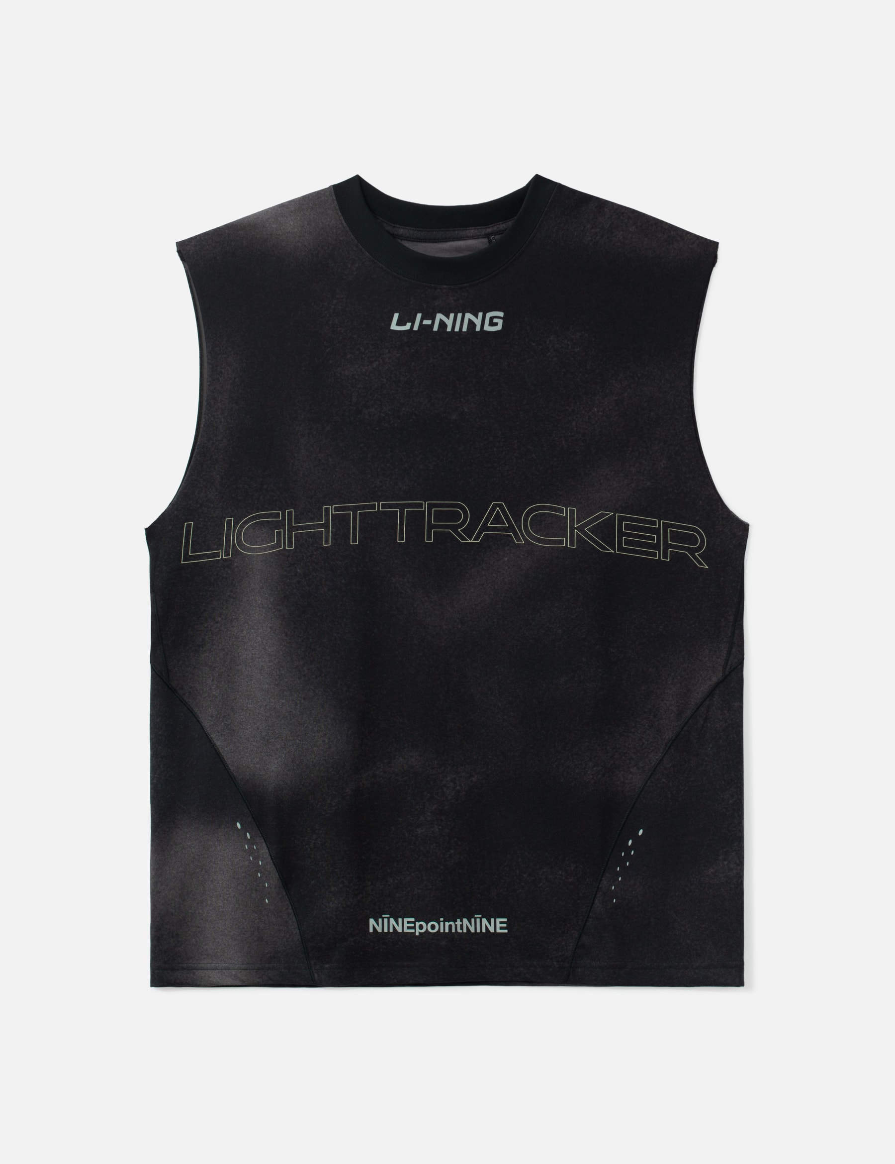 NīNEpointNīNE X Li-Ning "The Light Of Moon" Running Tank Top view 16