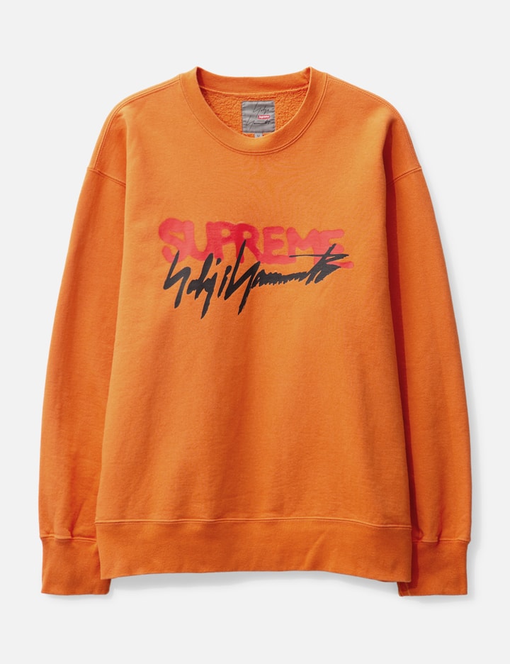 Supreme Yohji Yamamoto X  Sweatshirt In Orange