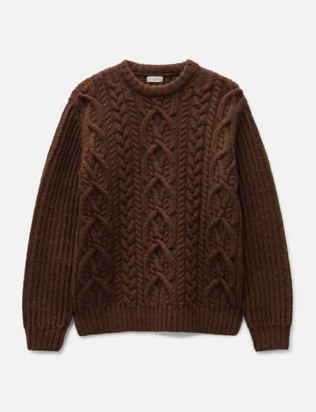 Dries Van Noten Mezzi Cable Knit Sweater