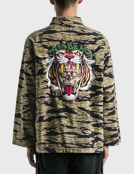 Wacko Maria - Wacko Maria X Tim Lehi Tigercamo Army Shirt ( Type-2