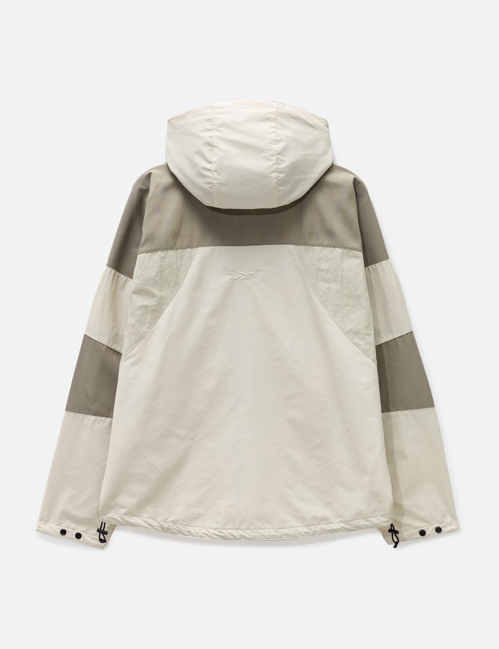 Reebok Hooded Jacket In Beige
