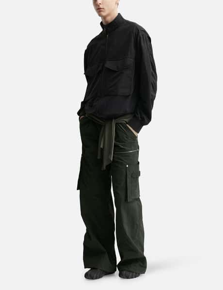 Mixed Layered Tie Jogger Pants view 14