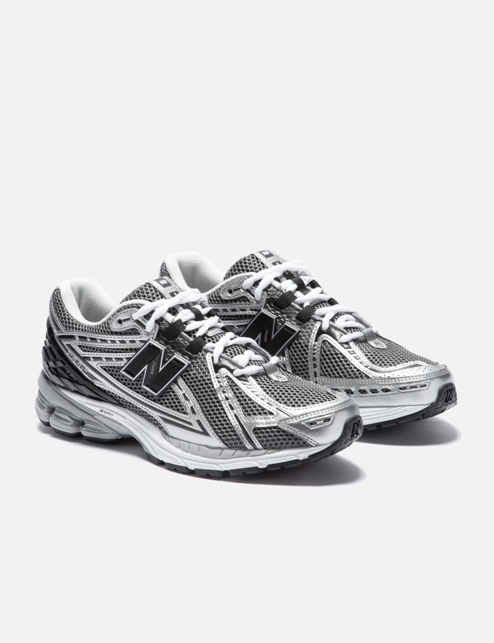 New Balance 1906r Low-top Sneakers In Sliver Metallic With Black And White In Multi
