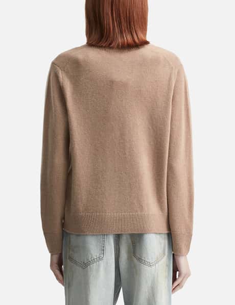 Baby Fox Lambswool Boxy Cardigan view 9