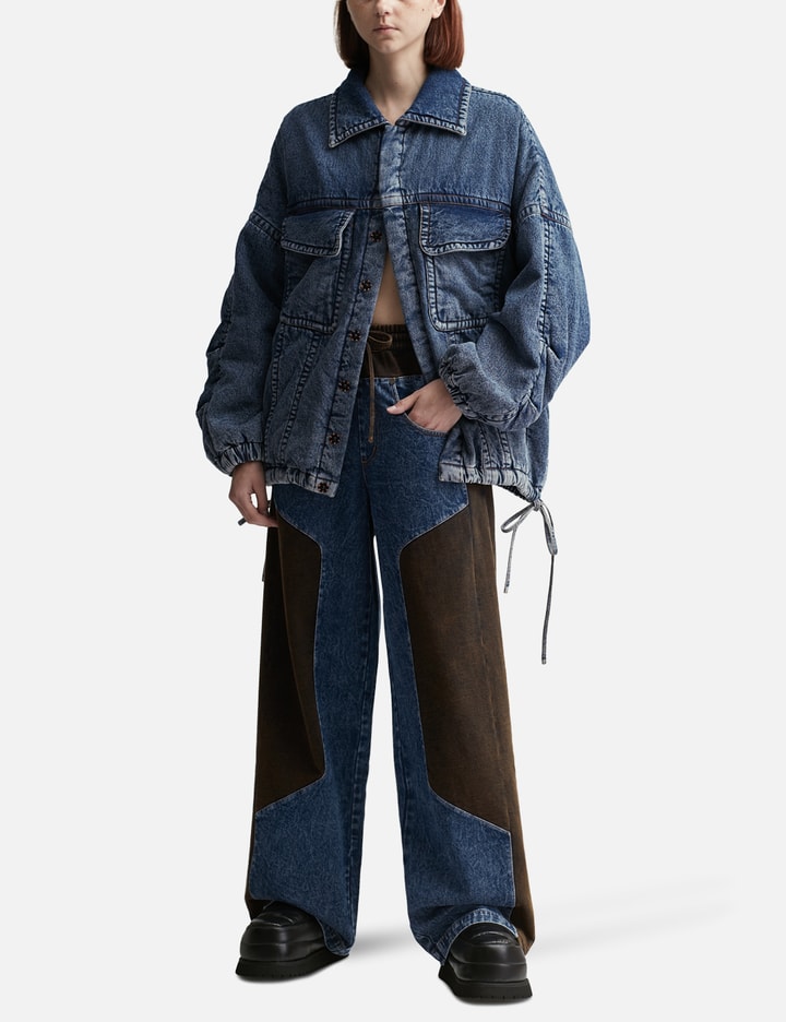 PADDED DENIM JACKET Placeholder Image