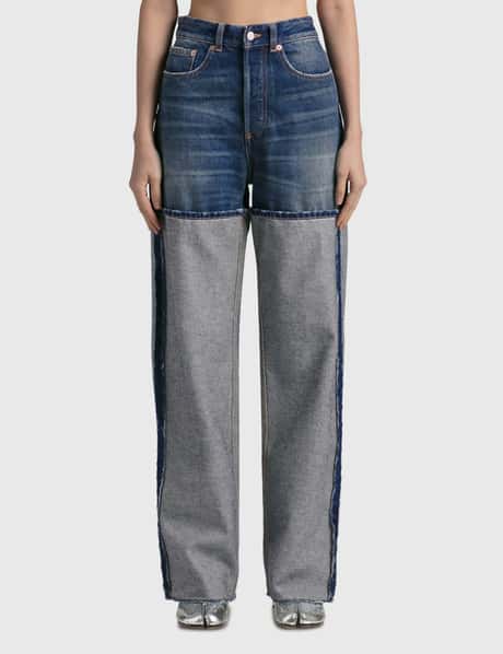 MM6 Maison Margiela Spliced Jeans