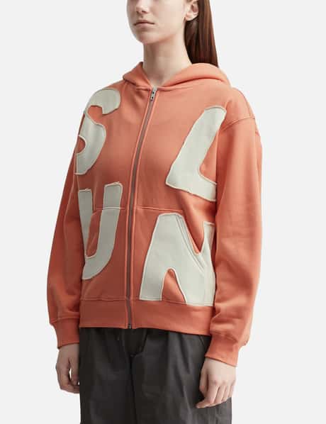 Capital Brushed Zip Up Hoodie view 7