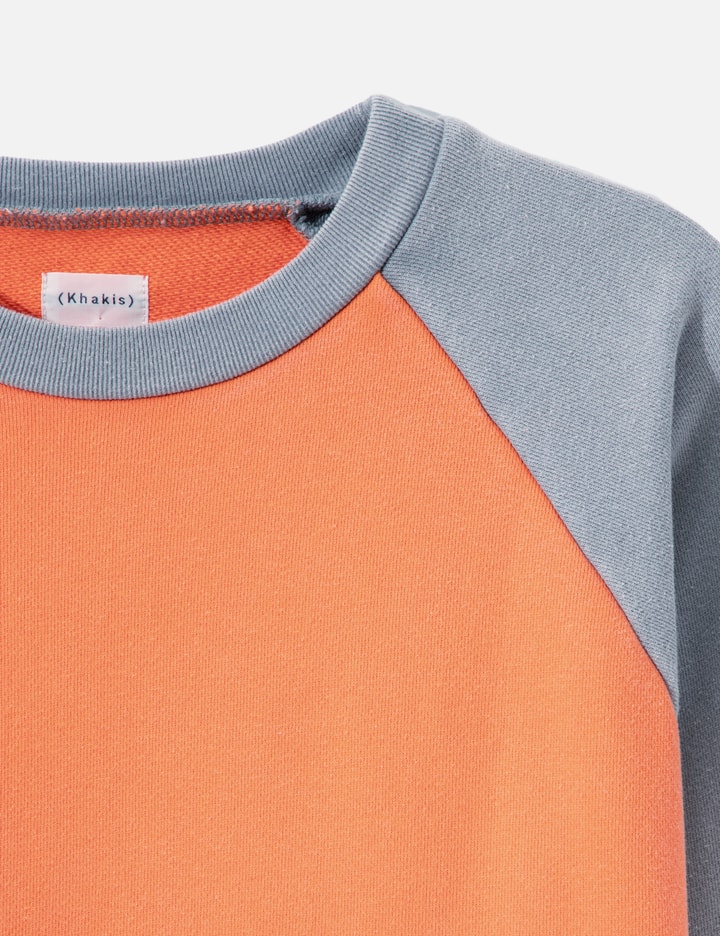 Khakis 2-Tone Raglan Crewneck