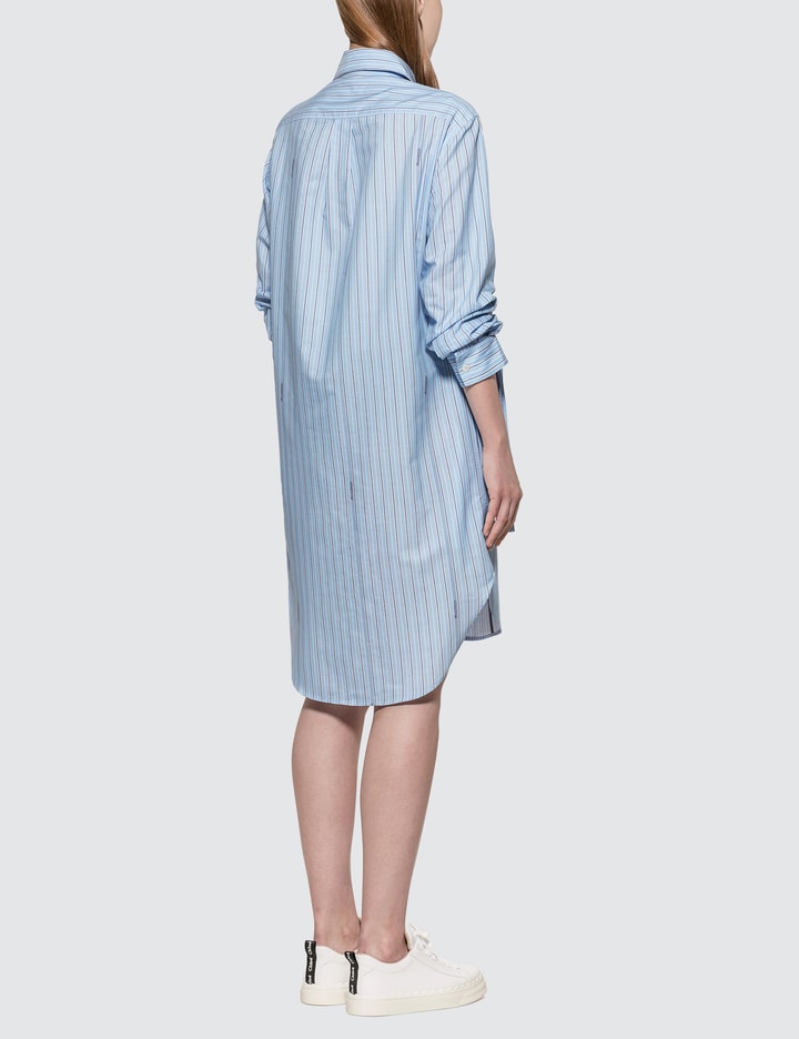 JW Anderson Gathered Sleeve Shirt Dress
