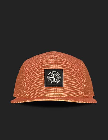 Stone Island Reflective Weave Ripstop Cap HBX Globally