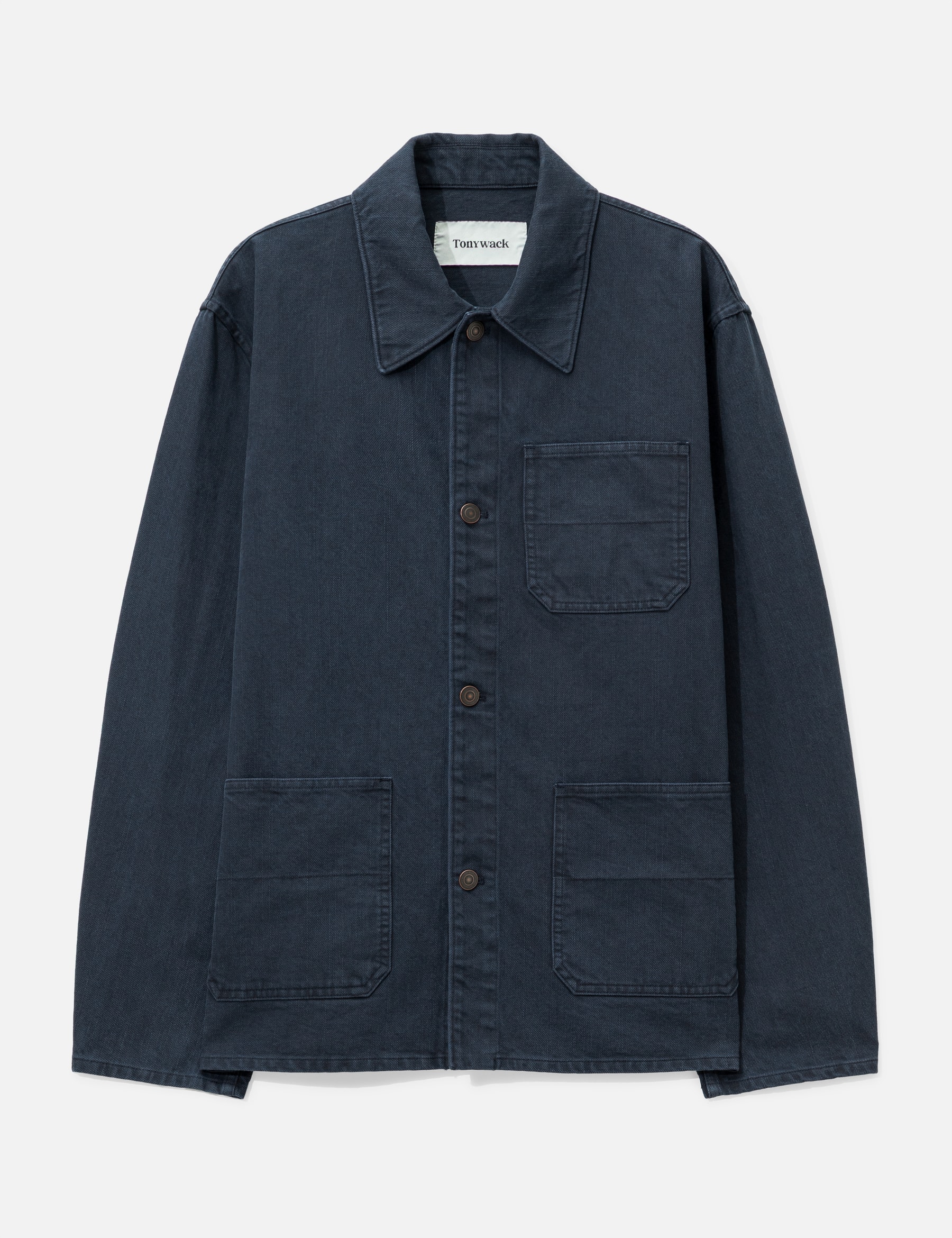 Garment Washed Cotton Twill Utility Jacket view 16