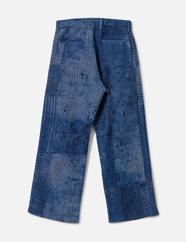 Boro Jaquard Wide Pants Rinse Placeholder Image
