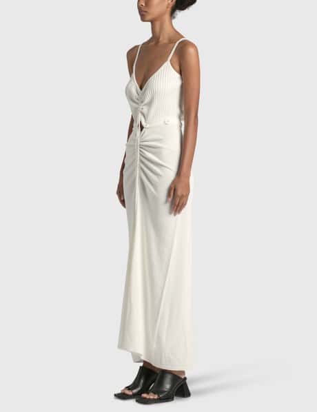 christopher esber ruched disconnect dress Christopher Esber