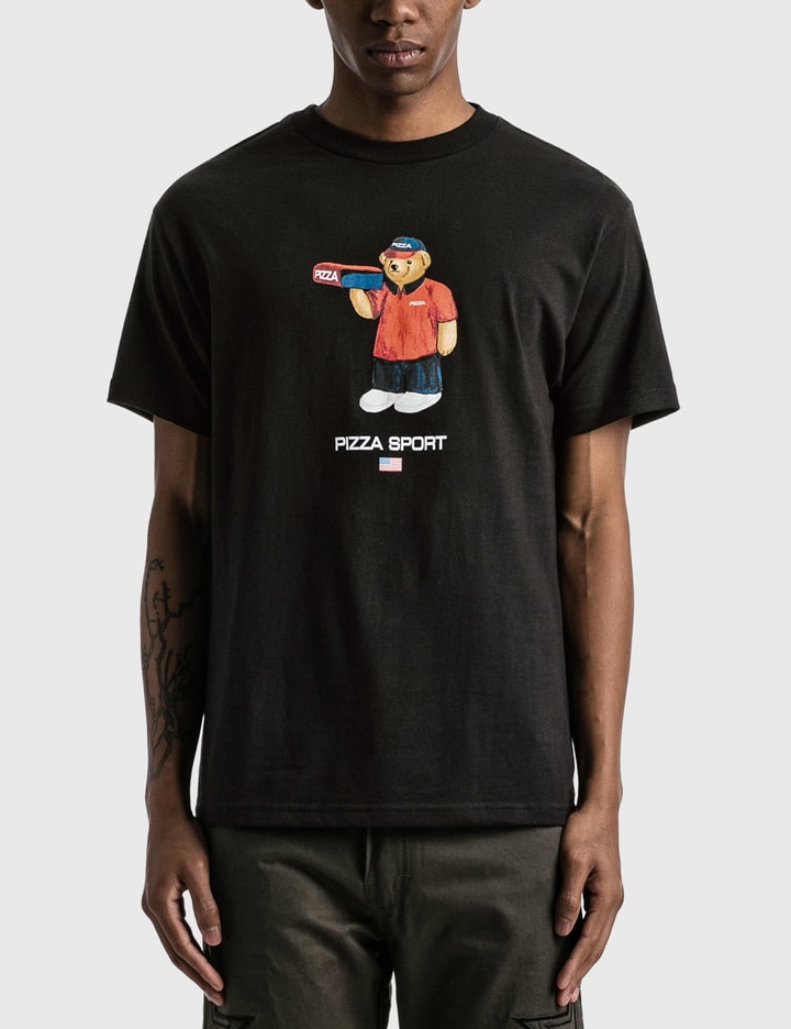 Pizza Sport Bear T-shirt Placeholder Image