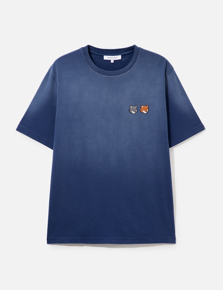 Maison Kitsuné Double Fox Head Faded Regular Tee-Shirt
