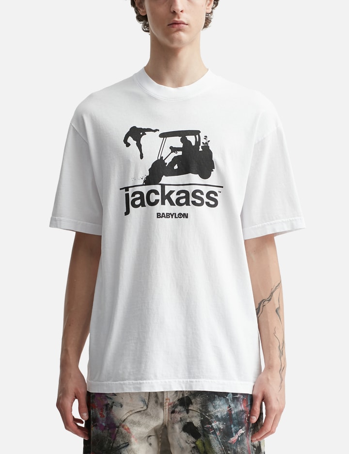 Jackass x Babylon Golf Cart Tee Placeholder Image