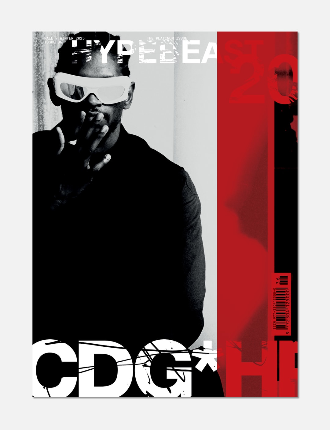 Magazine Issue 36: The Platinum Issue (Comme Des Garçons Feat. A$AP Nast) view 3