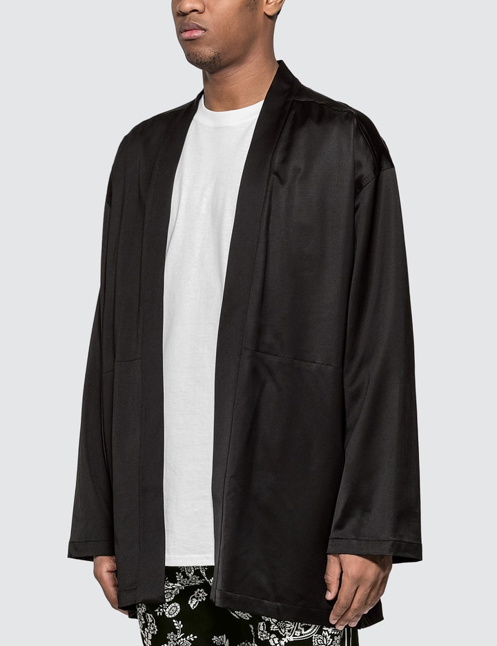 Crow Pattern Haori Jacket Placeholder Image