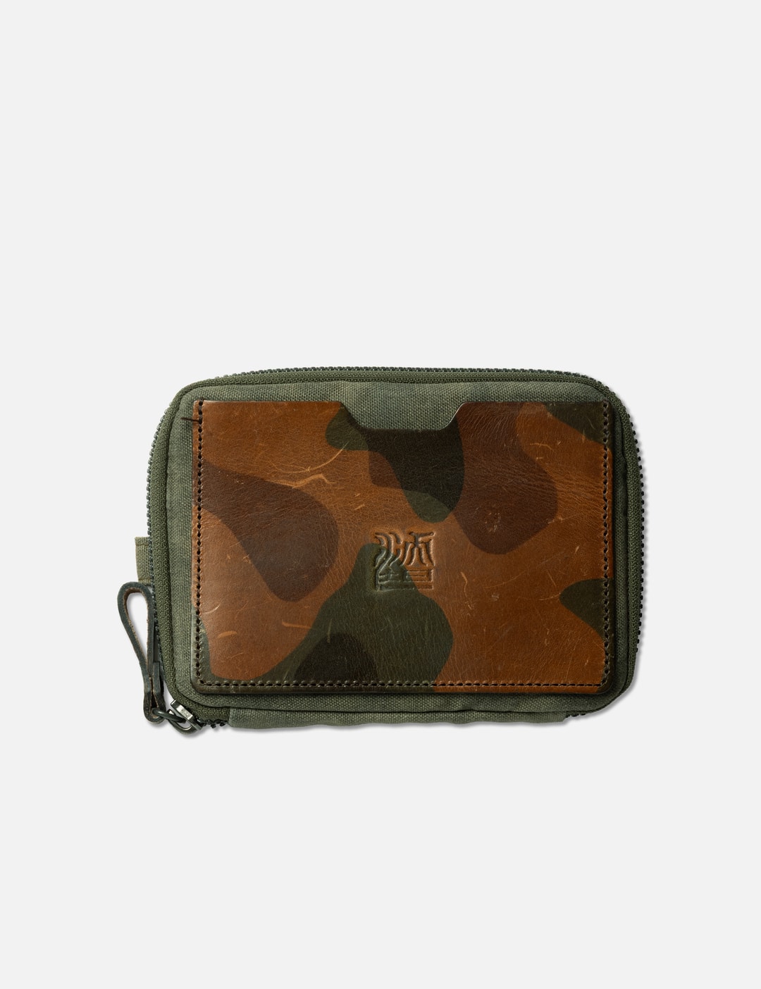 Wotancraft Nylon + Leather Passport Pouch