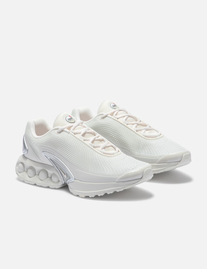 Nike Air Max Dn Sneakers In White And Silver