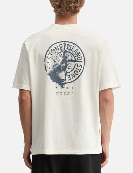 Organic Cotton Jersey T-Shirt With 'Desert' Print view 12