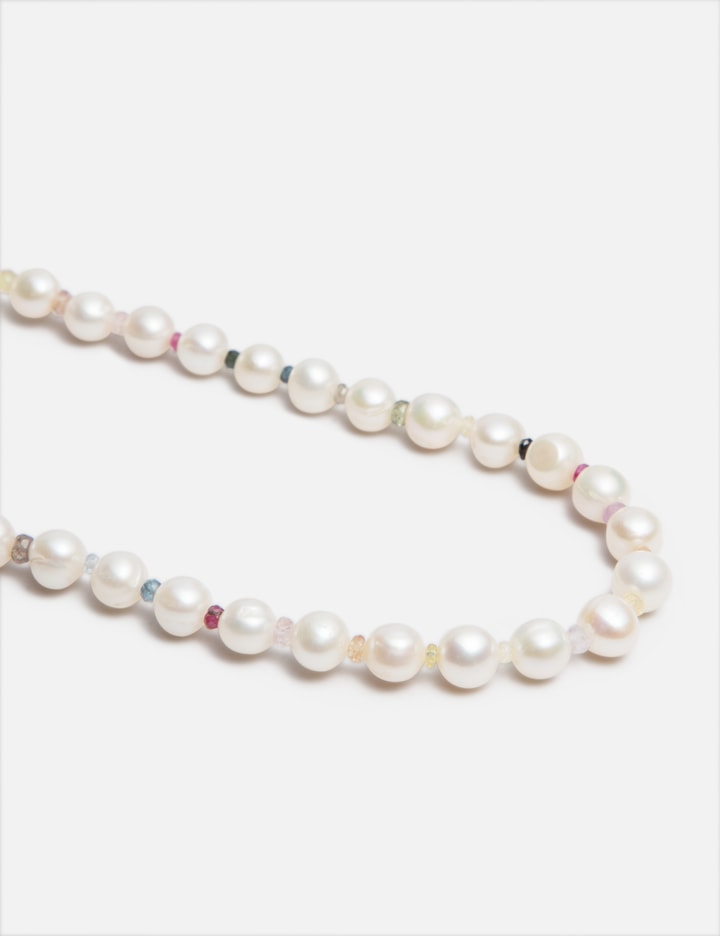RAINBOW GRADIENT CRYSTAL PEARL CHAIN Placeholder Image