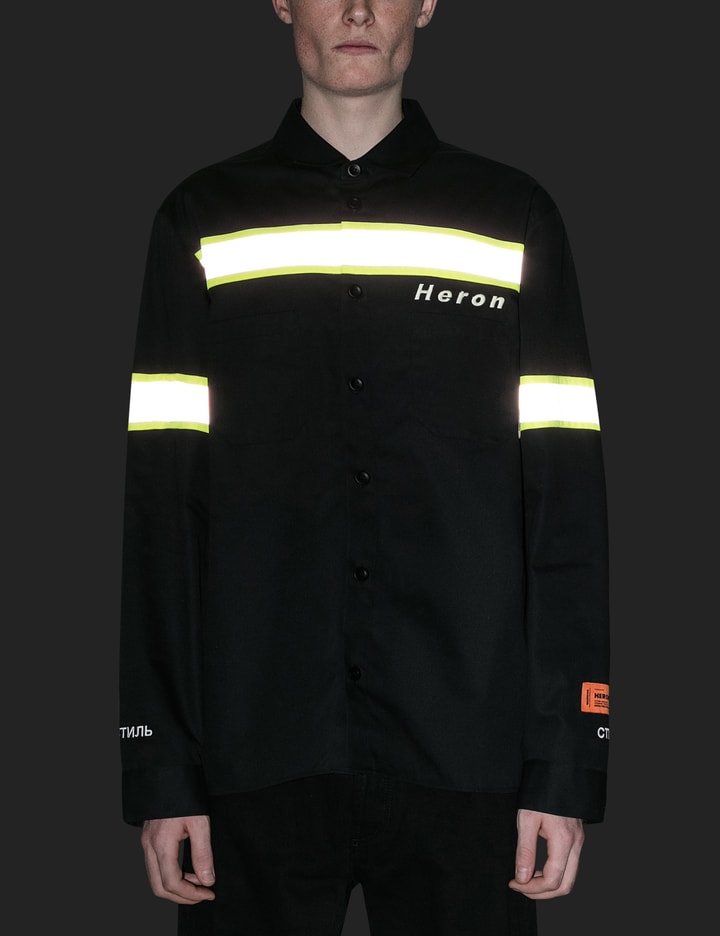 Reflective Twill L/S Shirt Placeholder Image