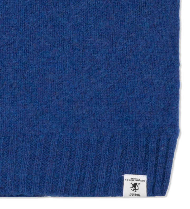 Blue Leckie C-Neck Shaggy Sweater Placeholder Image