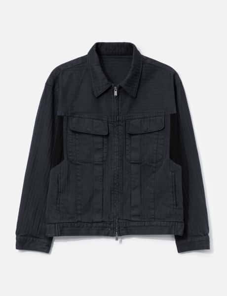 HBT Zip Trucker Jacket view 6