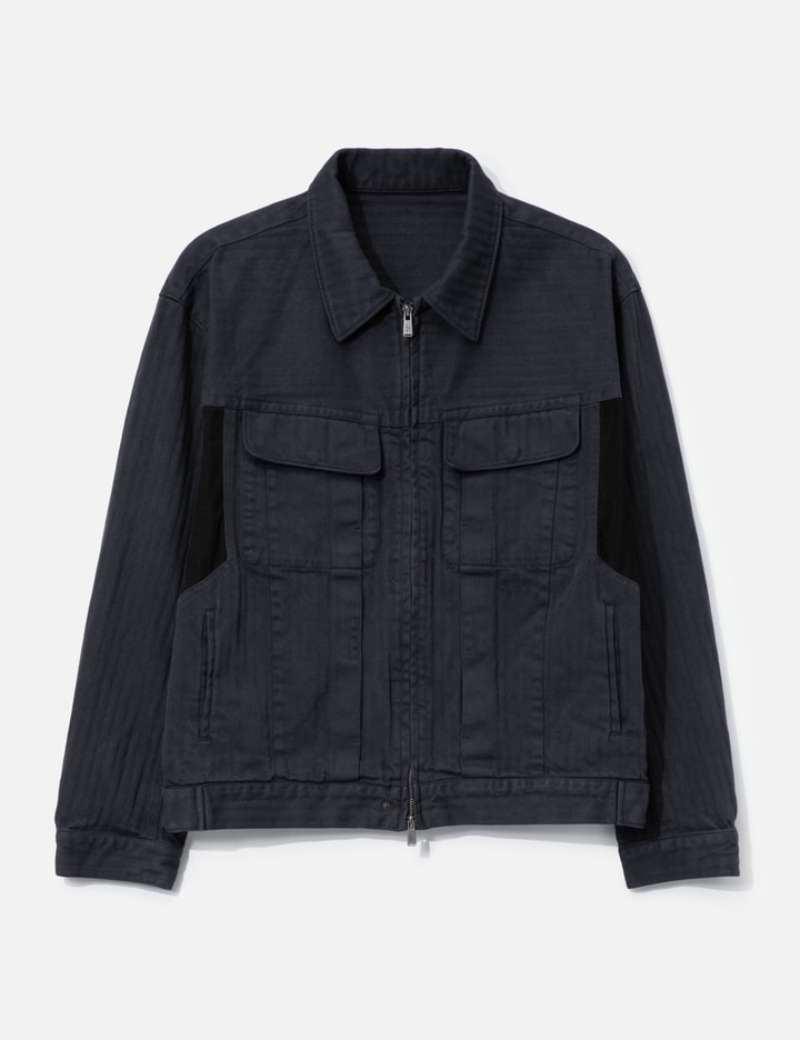 POLYTERU HBT Zip Trucker Jacket