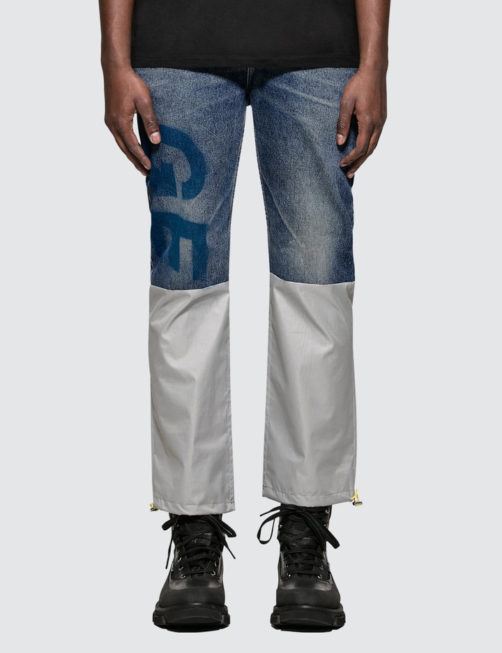 Reconstructed Denim Pants Placeholder Image