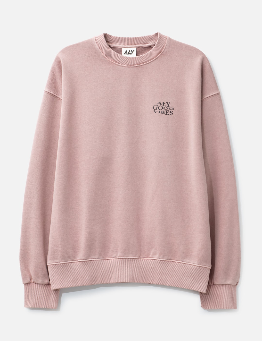 "Allergic To Negativity Pink Washed" Crewneck view 9