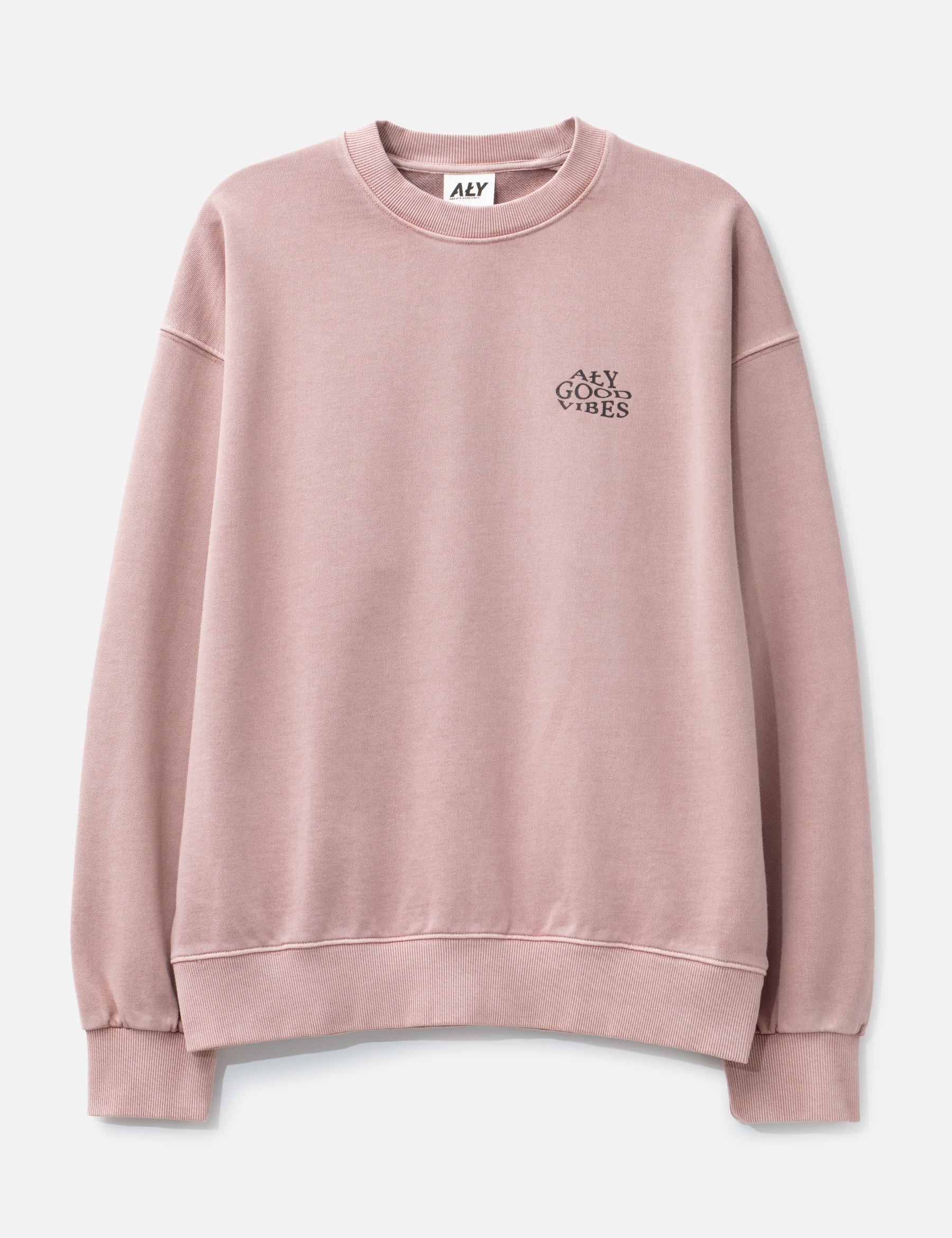 "Allergic To Negativity Pink Washed" Crewneck view 17