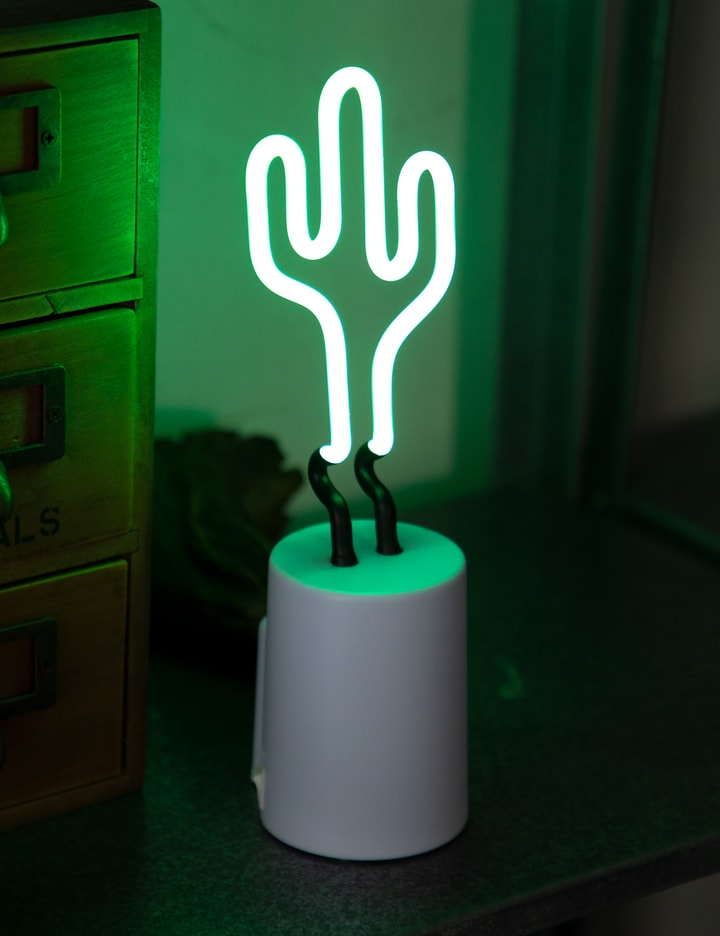 Cactus Neon Light Small Placeholder Image