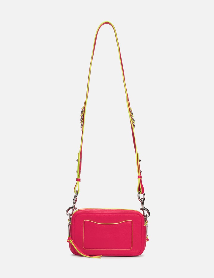 Shop Marc Jacobs Leather Camera Bag In Pink