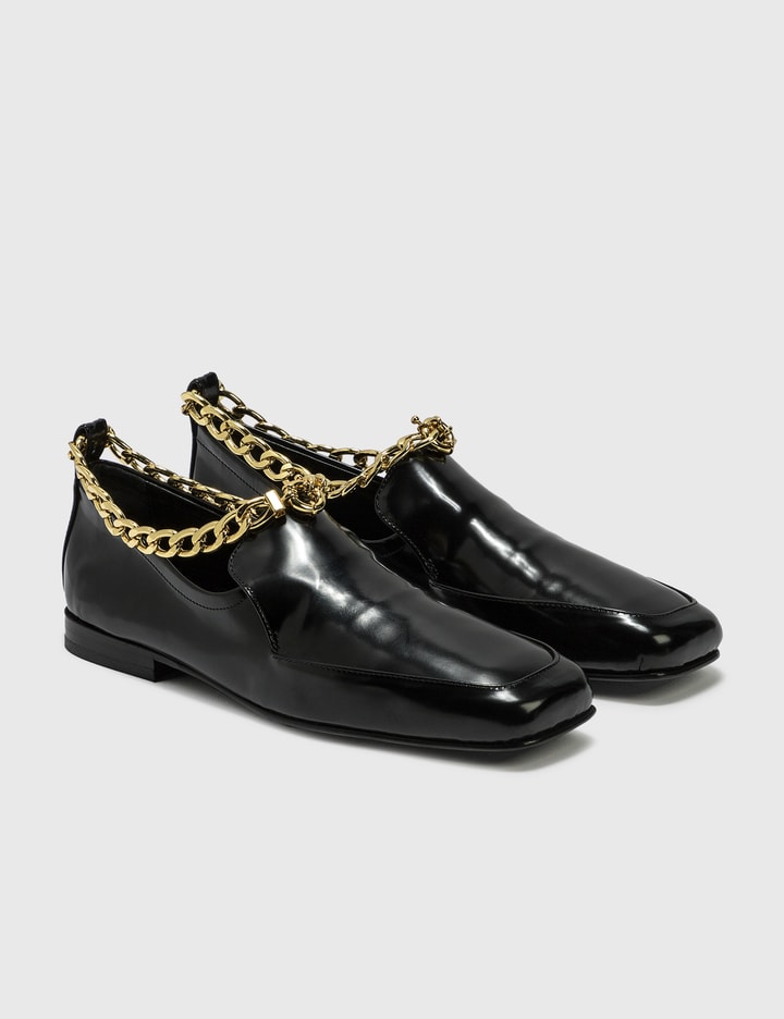 Nick Black Semi Patent Leather Shoes Placeholder Image
