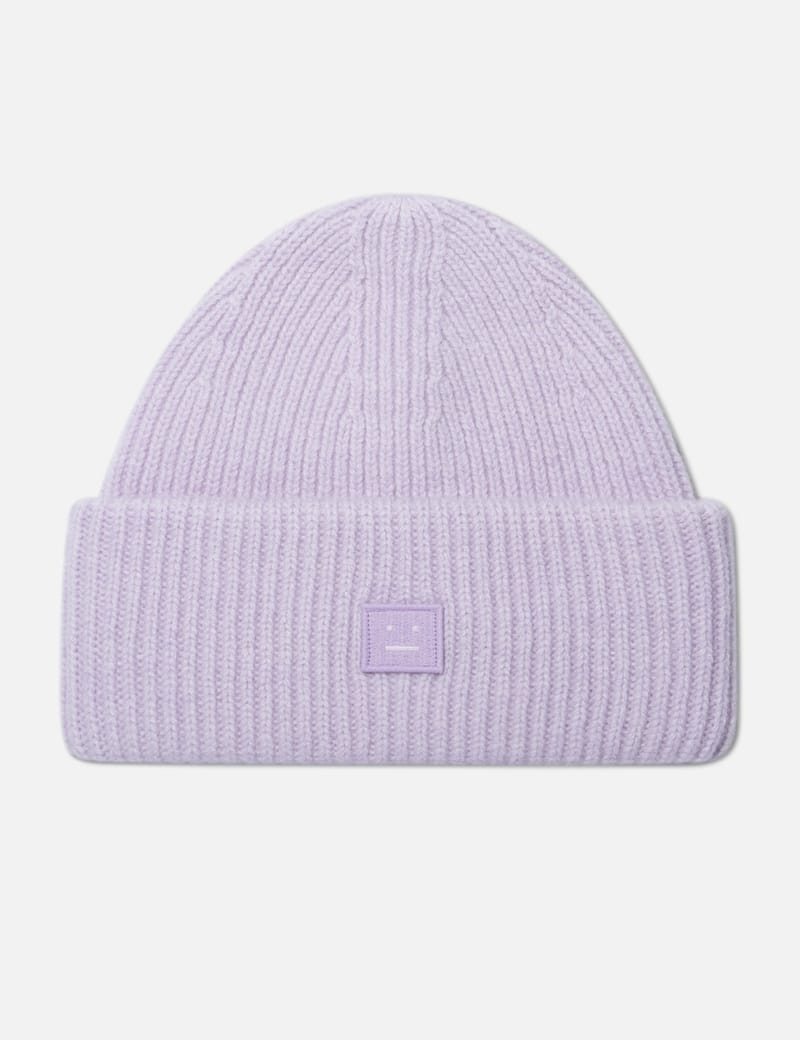 Acne Studios Small Face Logo Beanie
